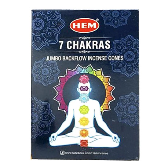 Hem Chakra Jumbo Backflow Incense Cones Incense Crafting Shop