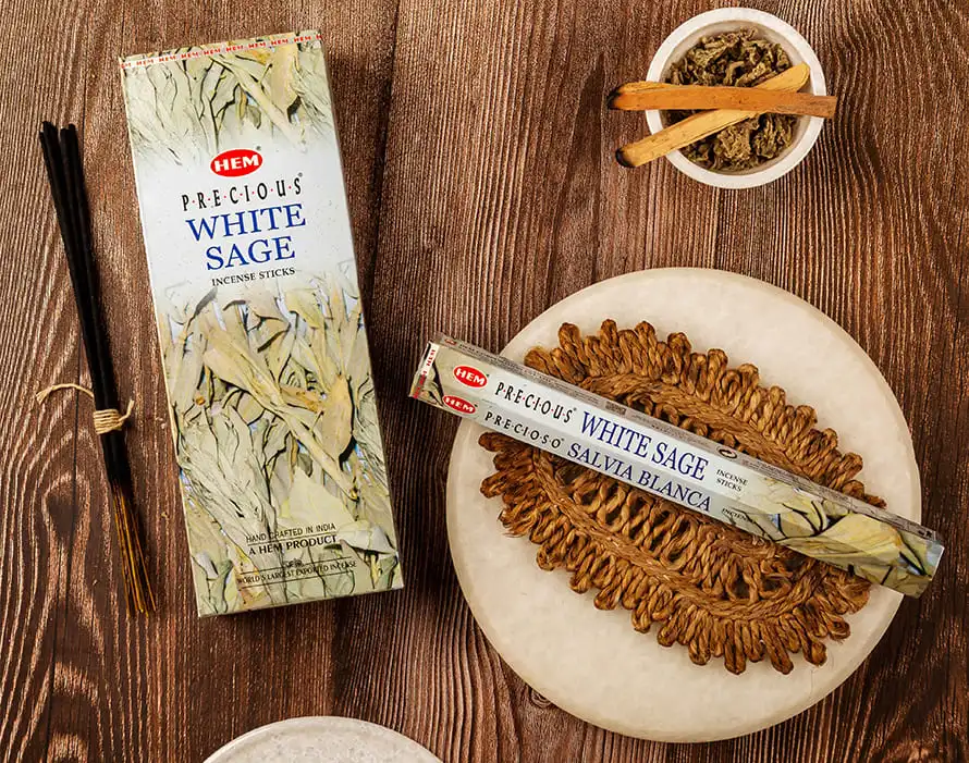 White Sage Incense Sticks by HEM