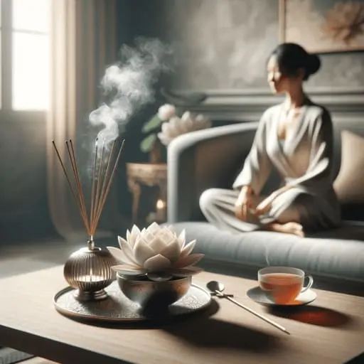 Lotus Incense has Calming Effect