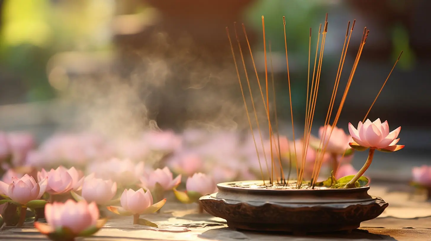 Meaning of Burning Lotus Incense