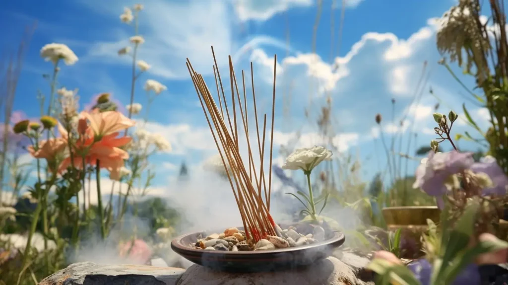 Lily Incense Smoke
