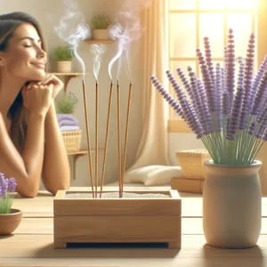 Lavender Incense Sticks Aromatherapy
