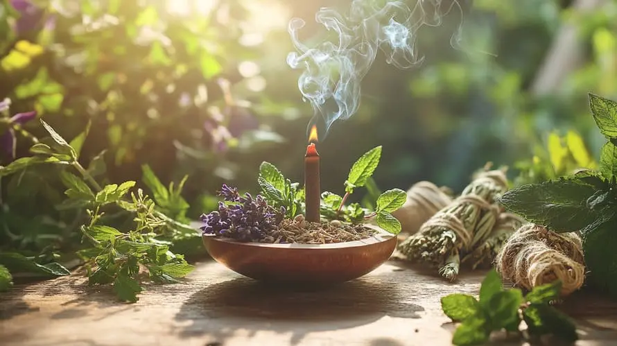 Herbal Incense for Positive Energy