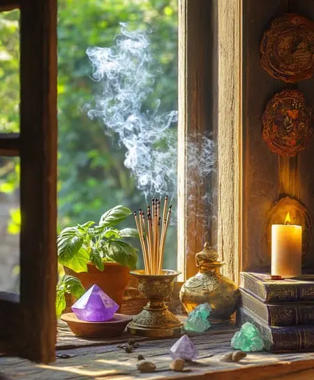 Spiritual and Energetic Benefits of basil incense