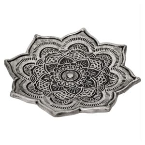 Aluminum Lotus Flower Incense Holder