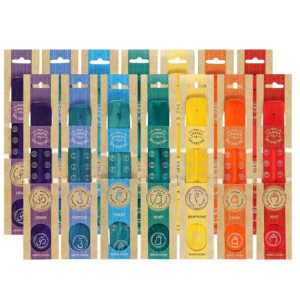 Chakra Incense Stick Holder Set - 14-Piece