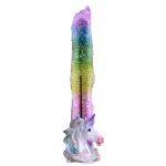 Geode Unicorn Stick Incense Burner