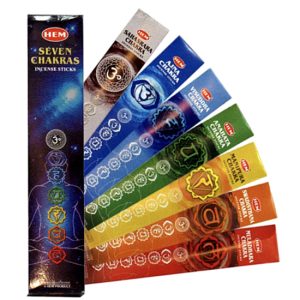 HEM Seven Chakras Incense Sticks Pack