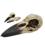 Raven Skull Stick Incense Burner - Unique Gothic Home Decor & Aromatherapy Accessory