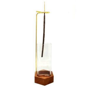 Upside Down Glass Incense Stick Burner