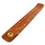 Wooden Aries Astrology Incense Holder