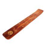 Wooden Libra Astrology Incense Holder