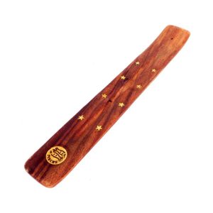 Wooden Pisces Astrology Incense Holder