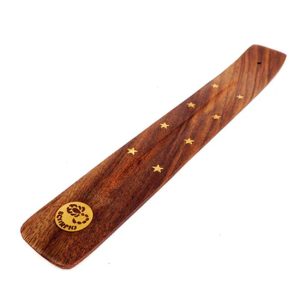 Wooden Scorpio Astrology Incense Holder