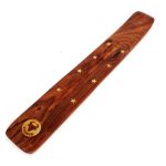 Wooden Taurus Astrology Incense Holder