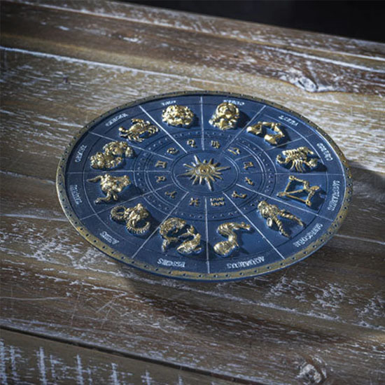 Zodiac Astrology Stick Incense Burner