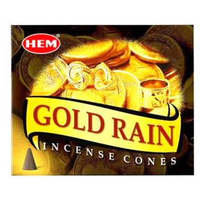 HEM Gold Rain Incense Cones