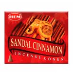 HEM Sandal Cinnamon Incense Cones