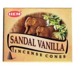 HEM Sandal Vanilla Incense Cones