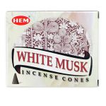 HEM White Musk Incense Cones