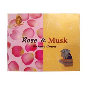 Kamini Rose Musk Incense Cones